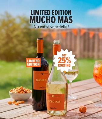 Koningsdag wijn deals mucho mas limited edition